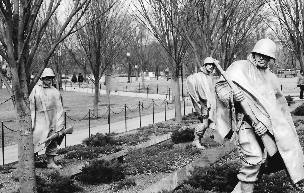 Korean War Memorial in Washington, DC (Author photo)