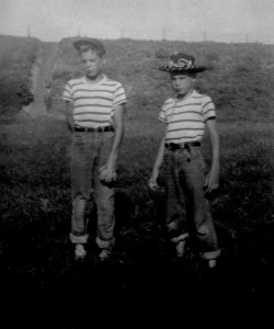 From left to right: Larry and Tom Shellenberger (Author photo) 