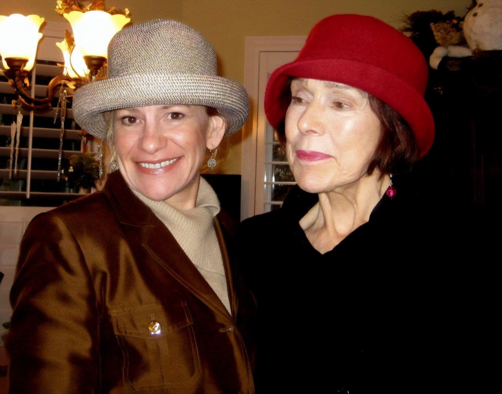 Author (left) with her mother (right) (Author photo) 